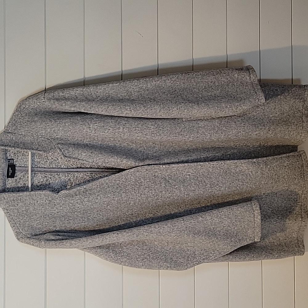 VERO MODA CURVE BRUSHED KATRINE JACKET 24  GRAY